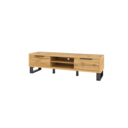 Halle 40 TV Cabinet 180cm - Oak Wotan 180cm - thumbnail 2