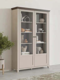 Evora 13 Display Cabinet 126cm - Oak Lefkas 126cm - thumbnail 8