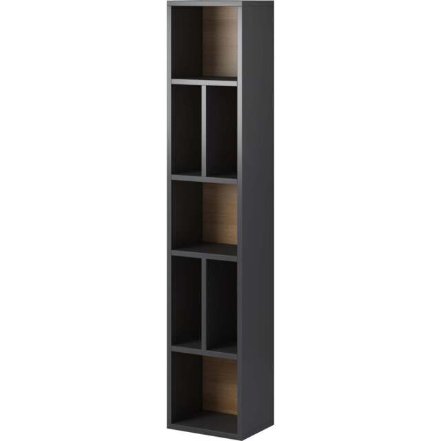 Toledo 88 Bookcase 32cm - Grey Matt 32cm - image 1
