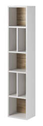 Toledo 88 Bookcase 32cm - Grey Matt 32cm - thumbnail 6