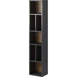 Toledo 88 Bookcase 32cm - Grey Matt 32cm