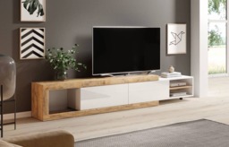 Sintra 40 TV Cabinet 200cm - White 200cm - thumbnail 6