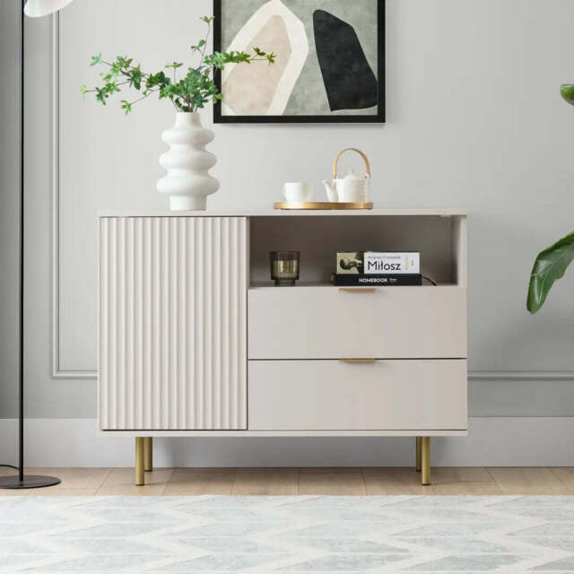 Nubia Sideboard Cabinet 107cm - Cashmere 107cm - image 1
