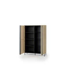 Tivoli TI-02 Display Cabinet 99cm - Oak Cremona 99cm - thumbnail 3