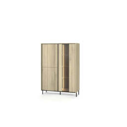 Tivoli TI-02 Display Cabinet 99cm - Oak Cremona 99cm - thumbnail 5