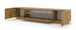 Aura TV Cabinet 200cm - Concrete Grey 200cm - thumbnail 6