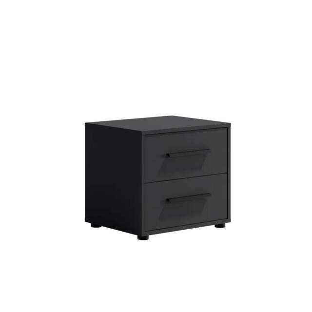 Maxione MX-11 Bedside Table 51cm - Black 51cm - image 1