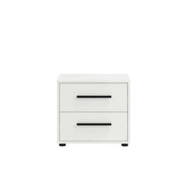 Maxione MX-11 Bedside Table 51cm - Black 51cm - thumbnail 3