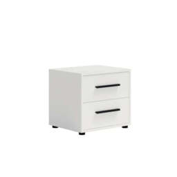 Maxione MX-11 Bedside Table 51cm - Black 51cm - thumbnail 2