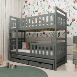 Klara Bunk Bed with Trundle and Storage - White Matt Without Mattresses - thumbnail 6