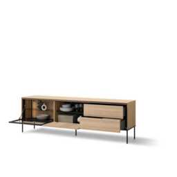 Visso VI-08 TV Cabinet 197cm - Oak Linear 197cm - thumbnail 3