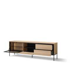 Visso VI-08 TV Cabinet 197cm - Oak Linear 197cm - thumbnail 2
