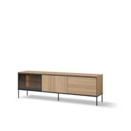 Visso VI-08 TV Cabinet 197cm - Oak Linear 197cm