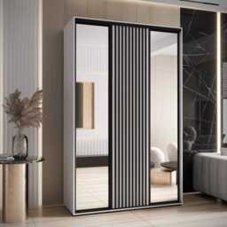 Sapporo II Sliding Door Wardrobe 160cm - Oak Artisan 160cm - thumbnail 5