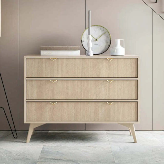 Forest Chest Of Drawers 106cm - Beige 106cm - image 1