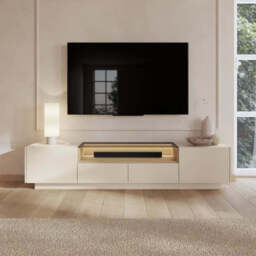 Hiro TV Cabinet 203cm - Cocoa 203cm - thumbnail 2