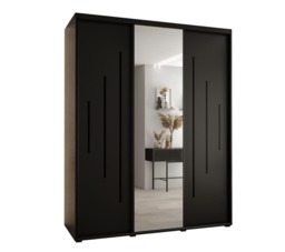 Cannes XIII Sliding Door Wardrobe 200cm - White 200cm - thumbnail 8