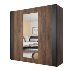 Sigma Sliding Door Wardrobe 200cm - Oak Flagstaff 200cm - thumbnail 2
