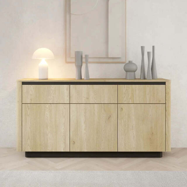 Torro Sideboard Cabinet 163cm - Oak Cremona 163cm - image 1