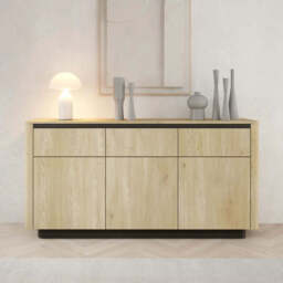 Torro Sideboard Cabinet 163cm - Oak Cremona 163cm - thumbnail 1