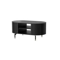 Zante ZA6 Coffee Table 104cm - Black 104cm - thumbnail 1