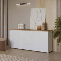 Modo Sideboard Cabinet 150cm - White 150cm