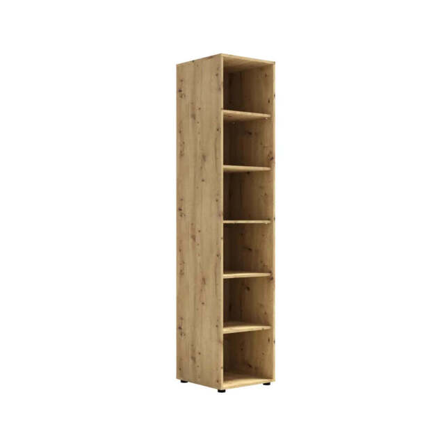 Maxione MX-08 Bookcase 45cm - Oak Artisan 45cm - image 1