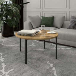 Sigma C Coffee Table 80cm - Oak Artisan 80cm - thumbnail 1