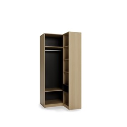 Kanu KN-02 Corner Wardrobe 98cm - White 98cm - thumbnail 3