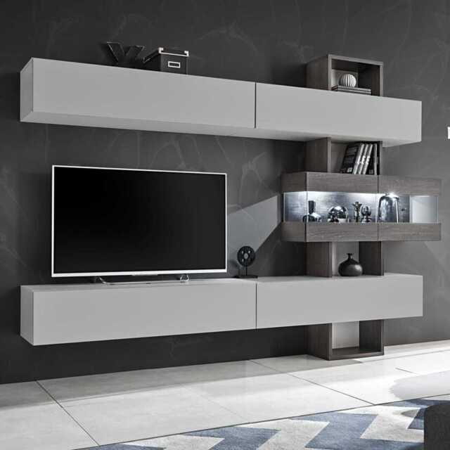 "Tokyo Entertainment Unit For TVs Up To 50"" - Grey Matt 250cm" - image 1