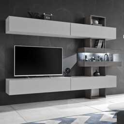 "Tokyo Entertainment Unit For TVs Up To 50"" - Grey Matt 250cm" - thumbnail 1