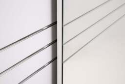 Havana 12 - 2 Sliding Door Wardrobe 203cm - White Matt 203cm - thumbnail 5