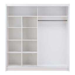 Havana 12 - 2 Sliding Door Wardrobe 203cm - White Matt 203cm - thumbnail 2