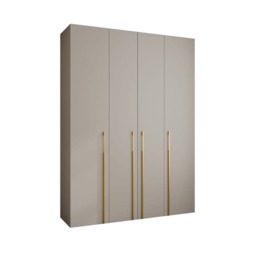 Como III Hinged Door Wardrobe 180cm - Cashmere 180cm - thumbnail 2