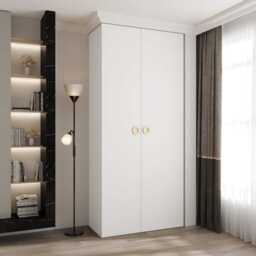 Como I Hinged Door Wardrobe 110cm - Cashmere 110cm - thumbnail 5
