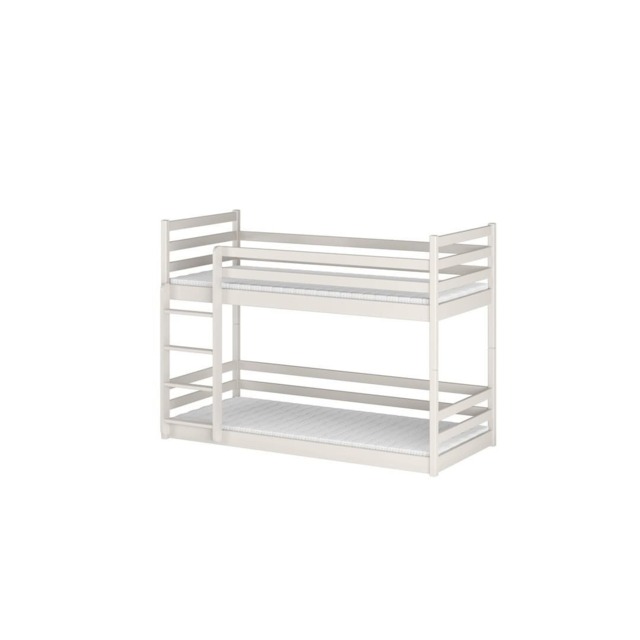 Wooden Bunk Bed Mini - Cotton Foam Mattresses - image 1