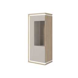 Dore 05 Display Cabinet 55cm - Cashmere 55cm - thumbnail 2