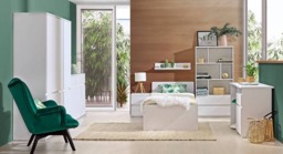 Arca AR4 Bookcase 80cm - Arctic White 80cm - thumbnail 7