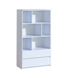 Arca AR4 Bookcase 80cm - Arctic White 80cm - thumbnail 1