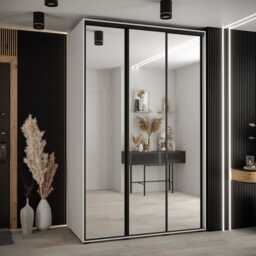 Cannes II Sliding Door Wardrobe 150cm - Oak Artisan 150cm - thumbnail 2