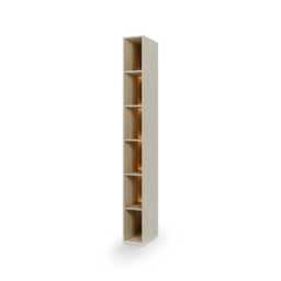 Charlie CH-12 Bookcase 25cm - Cashmere 25cm - thumbnail 1