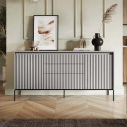Trend TR-01 Sideboard Cabinet 166cm - Grey Matt 166cm - thumbnail 1