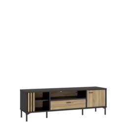 Joakimis TV Cabinet 160cm - Oak Mauvella 160cm - thumbnail 2