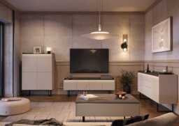 Lago LG-04 Sideboard Cabinet 192cm - Beige 192cm - thumbnail 7