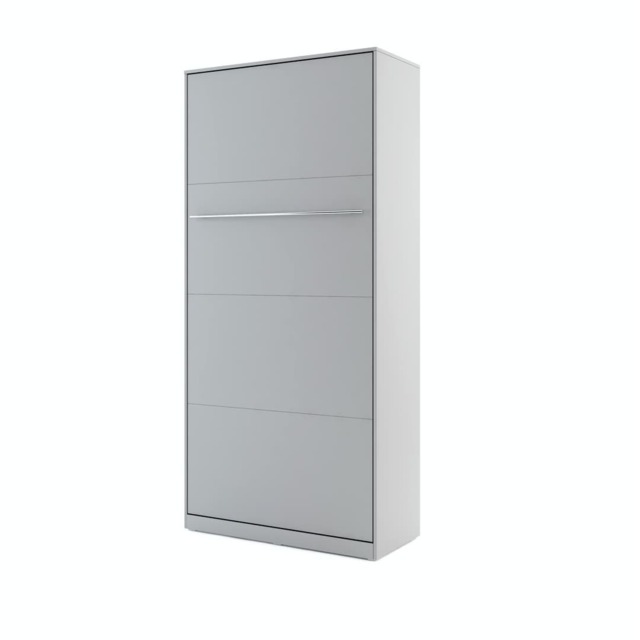 CP-03 Vertical Wall Bed Concept 90cm - Grey Matt 90 x 200cm - image 1