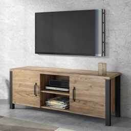 Olin 41 TV Cabinet 147cm - 147cm Appenzeller Fichte Oak