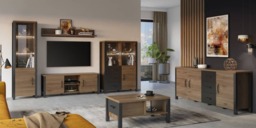 Olin 41 TV Cabinet 147cm - 147cm Appenzeller Fichte Oak - thumbnail 5