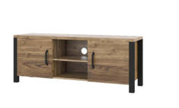 Olin 41 TV Cabinet 147cm - 147cm Appenzeller Fichte Oak - thumbnail 2