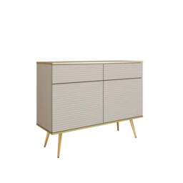 Moro Sideboard Cabinet 107cm - White 107cm - thumbnail 2