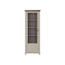 Evora 05 Tall Display Cabinet 71cm - Oak Lefkas 71cm - thumbnail 4
